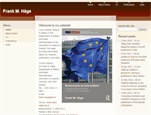 Tablet Screenshot of frankhaege.eu